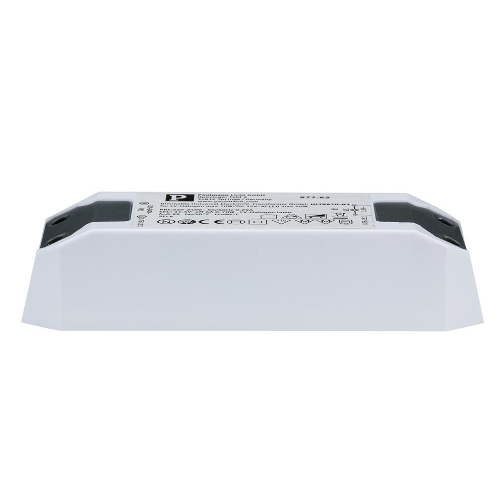 S.Luce Elektroniktrafo Halo + LED 0-65W 12V 65VA