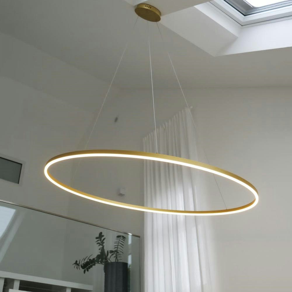 s.luce Ring 150 LED-Pendelleuchte direkt oder indirekt 5m Abhängung thumbnail 4