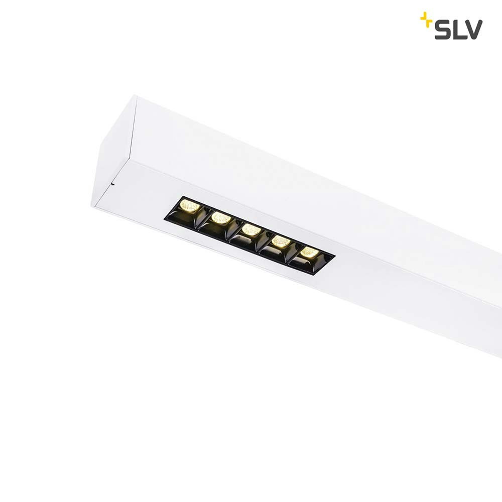 SLV Q-Line LED Deckenaufbauleuchte 1m Weiß 4000K zoom thumbnail 3