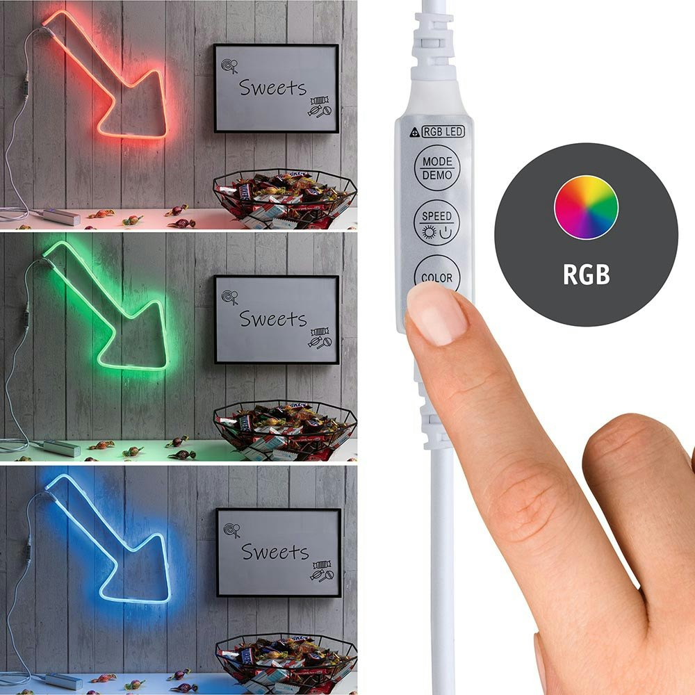 USB-LED Strip Neon Colorflex RGB 1m zoom thumbnail 2