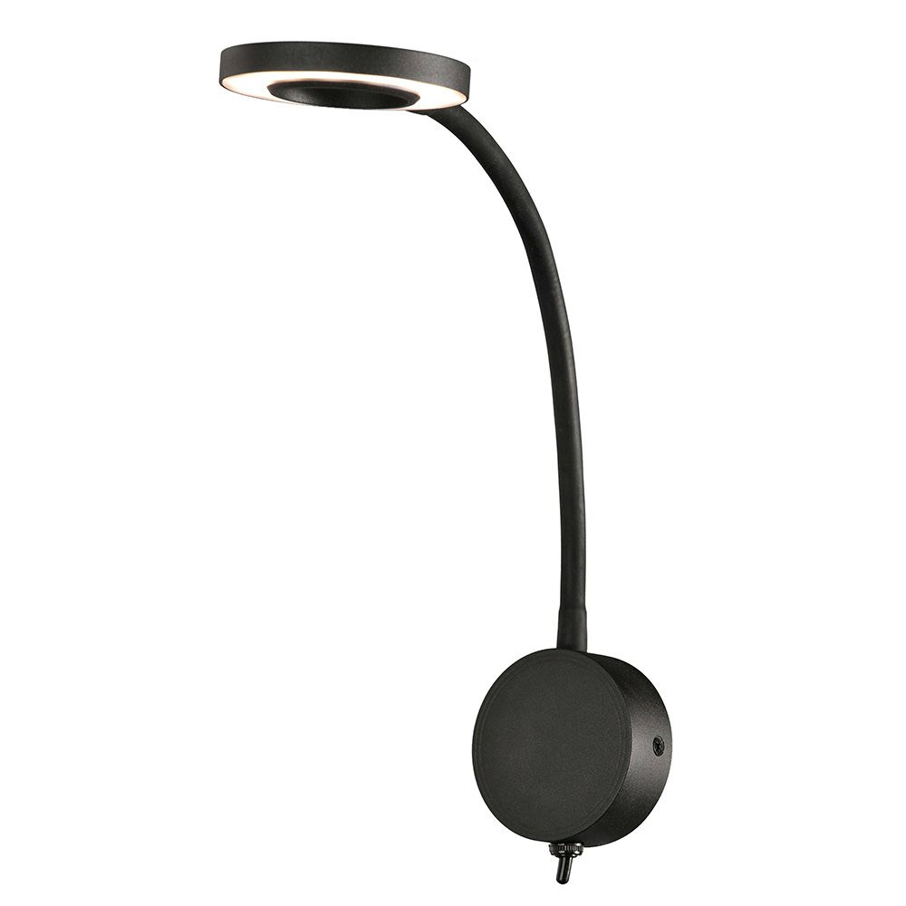 Mantra Boavista LED-Wandlampe rund mit Lesearm 2