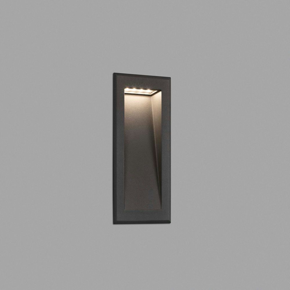LED Wand-Downlight SOUN-2 IP65 Dunkelgrau 