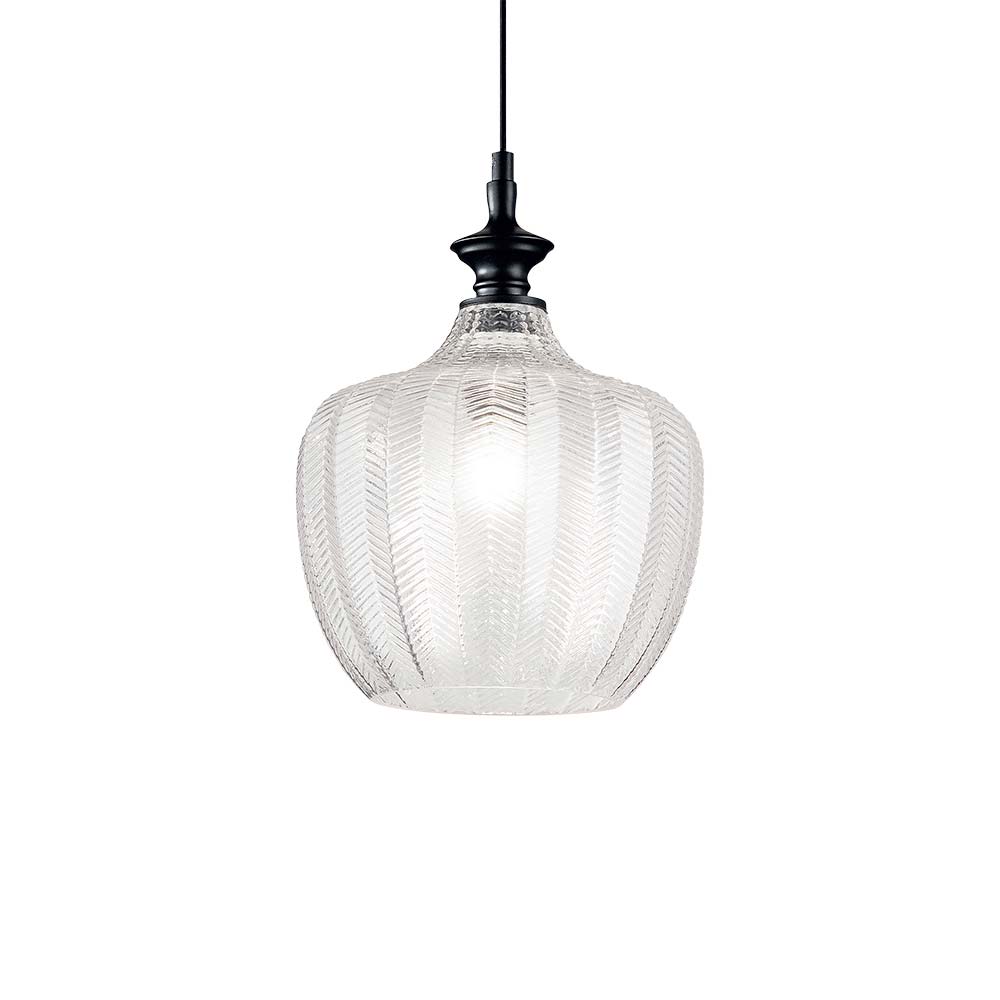 S.Luce Ideal Lux Lord Glas-Pendelleuchte