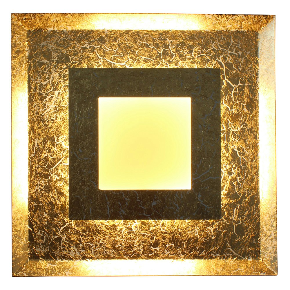 LED Wandleuchte Window M Goldfarben 1
