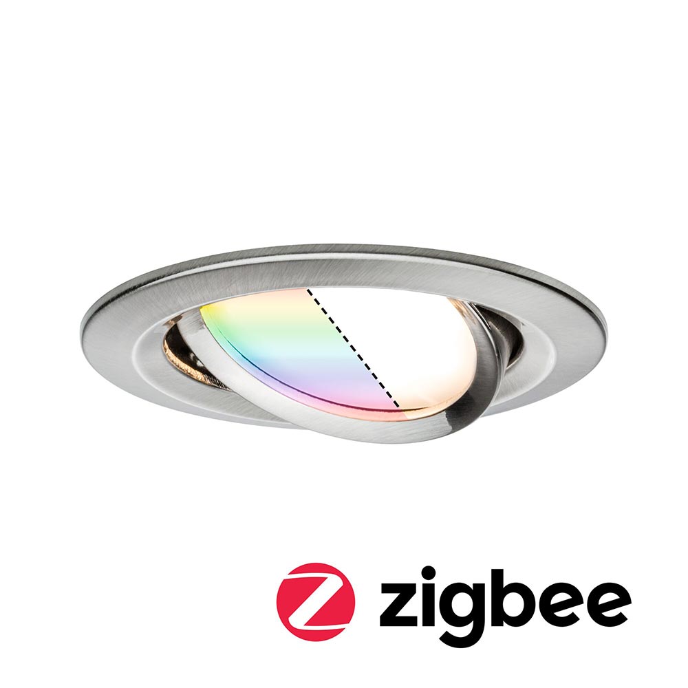 S.Luce LED Einbauleuchte Smart Home Zigbee Nova Plus LED Dimmbar RGBW