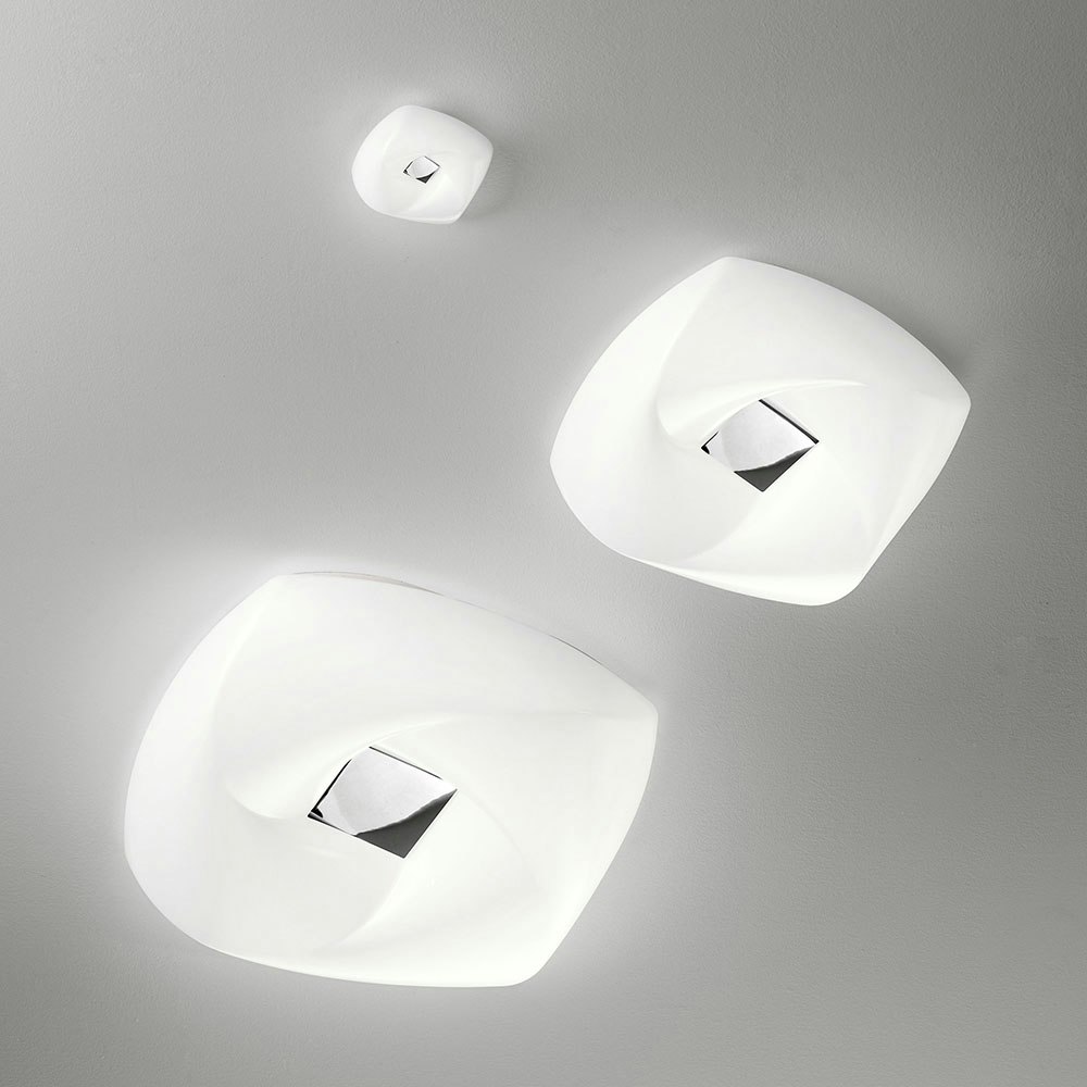 Fabas Luce lampe de plafond LED Arbatax en blanc thumbnail 4