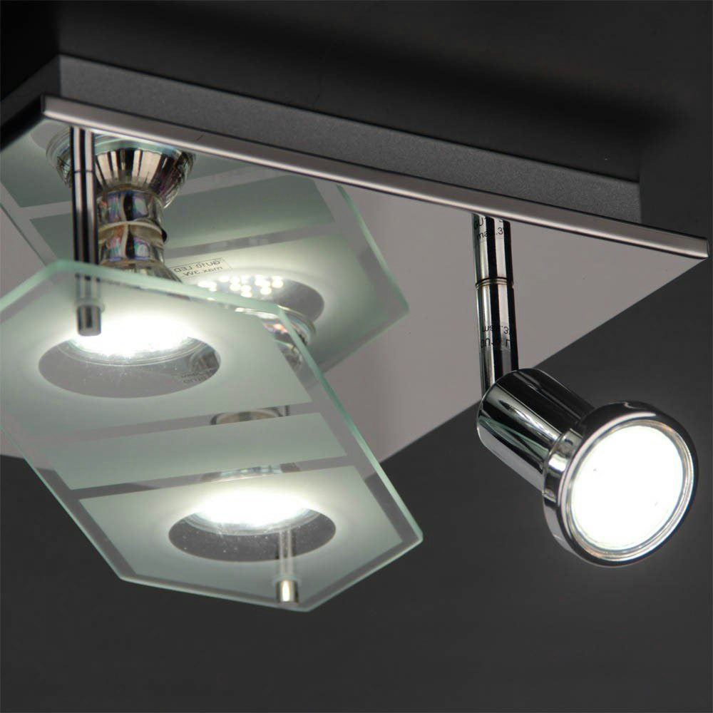 Oboca LED Ceiling Light with Glass Spotlight thumbnail 6