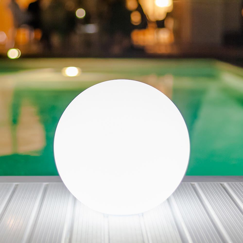 S.Luce Kabellose LED-Outdoorlampe Pearl mit App-Steuerung