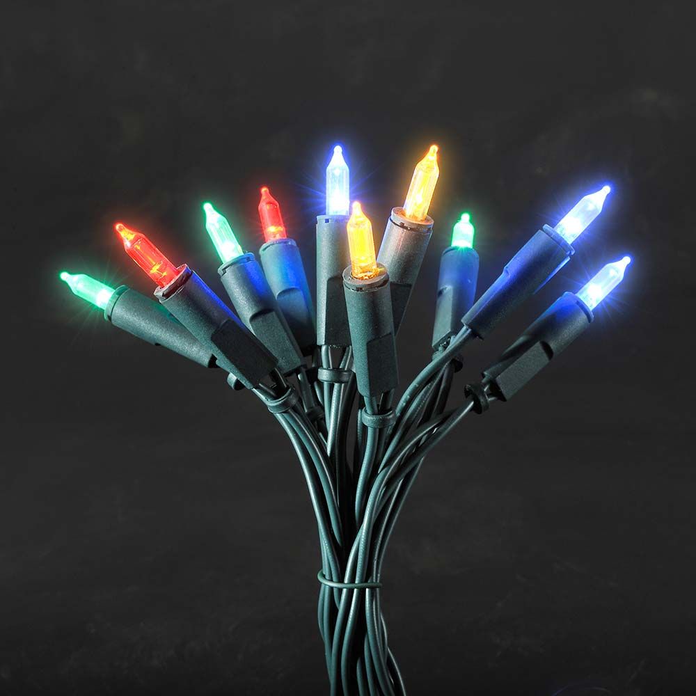 S.Luce LED Minilichterkette 20 bunte Dioden