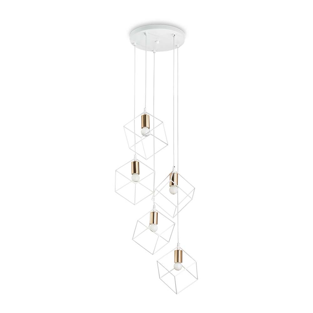 S.Luce Ideal Lux Ice Pendelleuchte 5-flammig