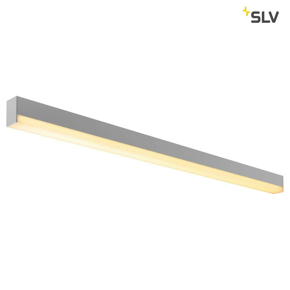 SLV Sight LED Wand- & Deckenleuchte Silbergrau 2