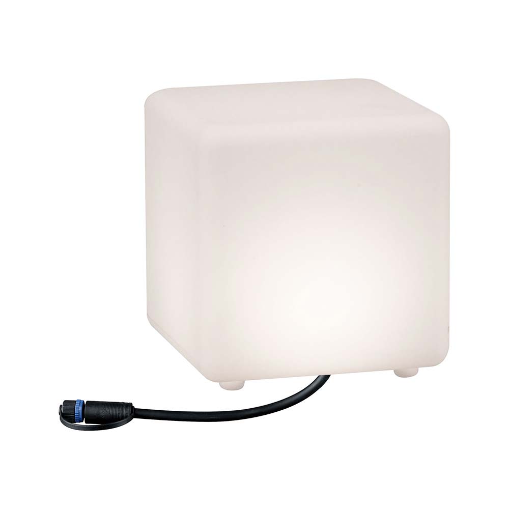 S.Luce LED Plug & Shine Lichtobjekt Cube 20x20cm IP67 24V 3000K 235lm