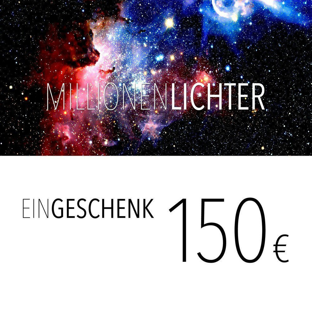 Einkaufsgutschein 150, - Euro
                                        