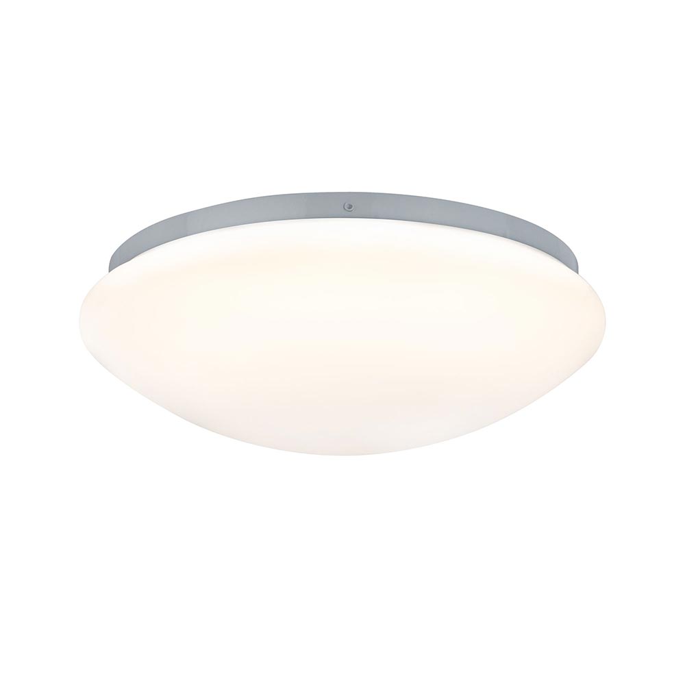 S.Luce LED Bad-Deckenlampe Leonis Weiß IP44