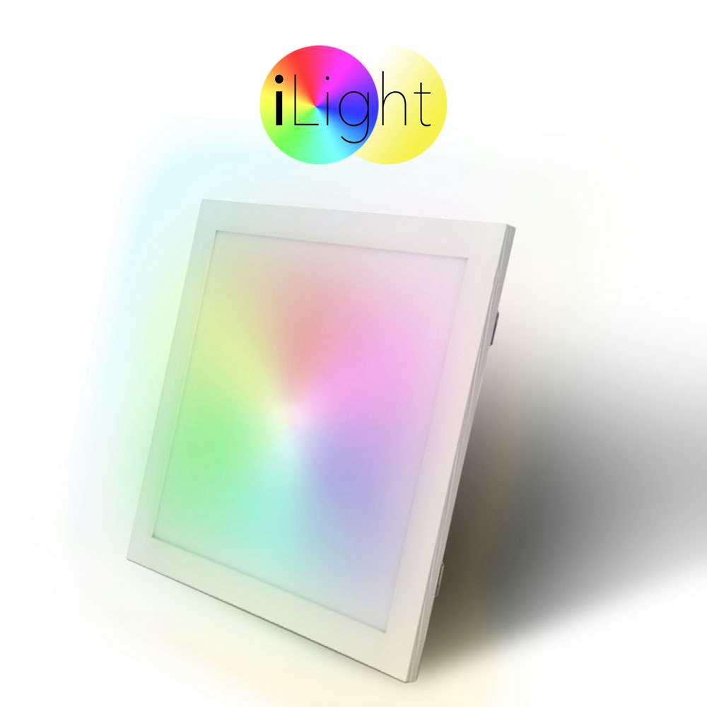iLight LED-Einlegepanel 29,5x29,5cm 1400lm RGB + CCT zoom thumbnail 1