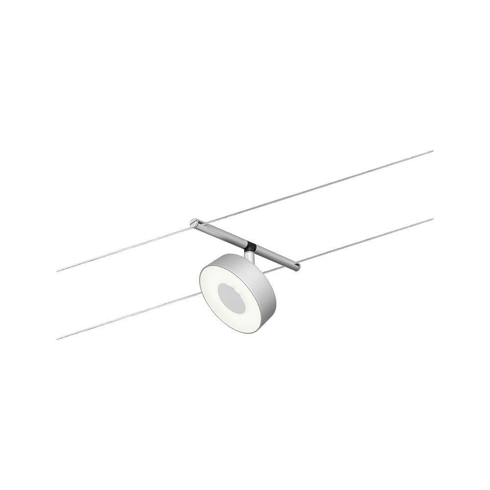 CorDuo LED Seilsystem Circle Einzelspot Chrom-Matt thumbnail 1