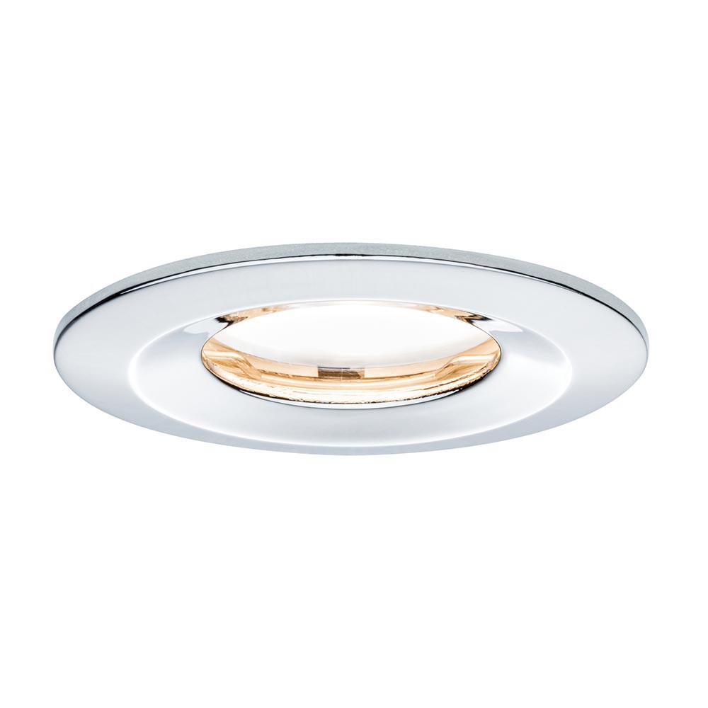 S.Luce Einbauleuchte LED Coin Slim IP65 rund 6,8W Chrom Dimmbar