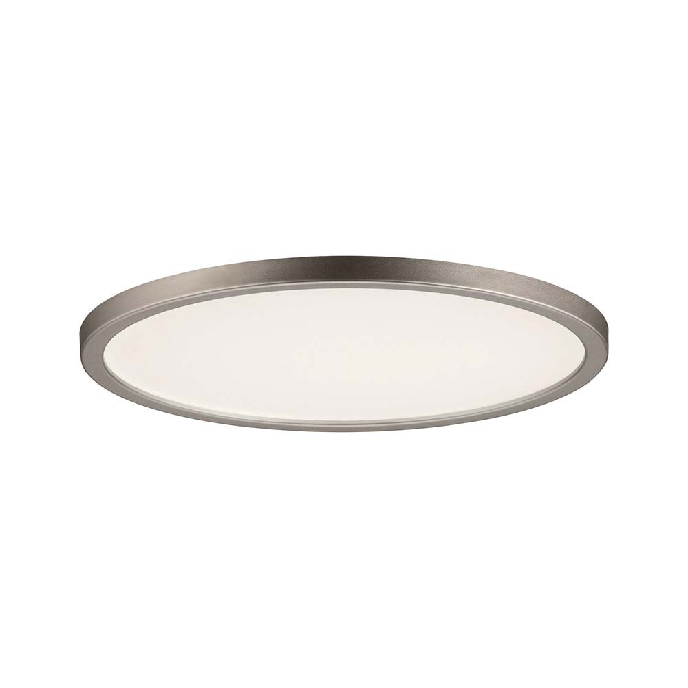 S.Luce EBL Set Panel Areo rund IP23 LED 1x12W 3000K 180mm Nickel-Matt