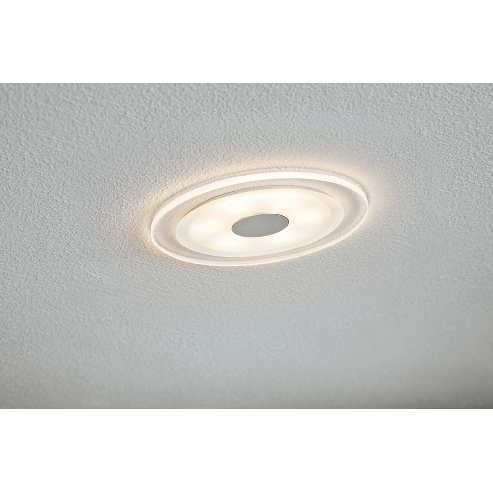 S.Luce Premium EBL Set Whirl rd dim LED 3x5,5W 120mm Alu-Gedreht Satin