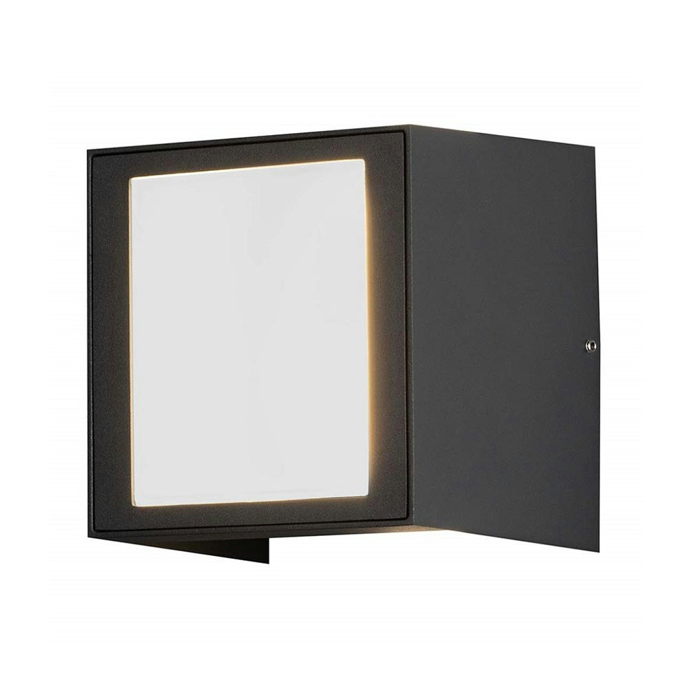 Cremona XL LED Außen-Wandleuchte Lichtstrahl einstellbar Anthrazit thumbnail 4