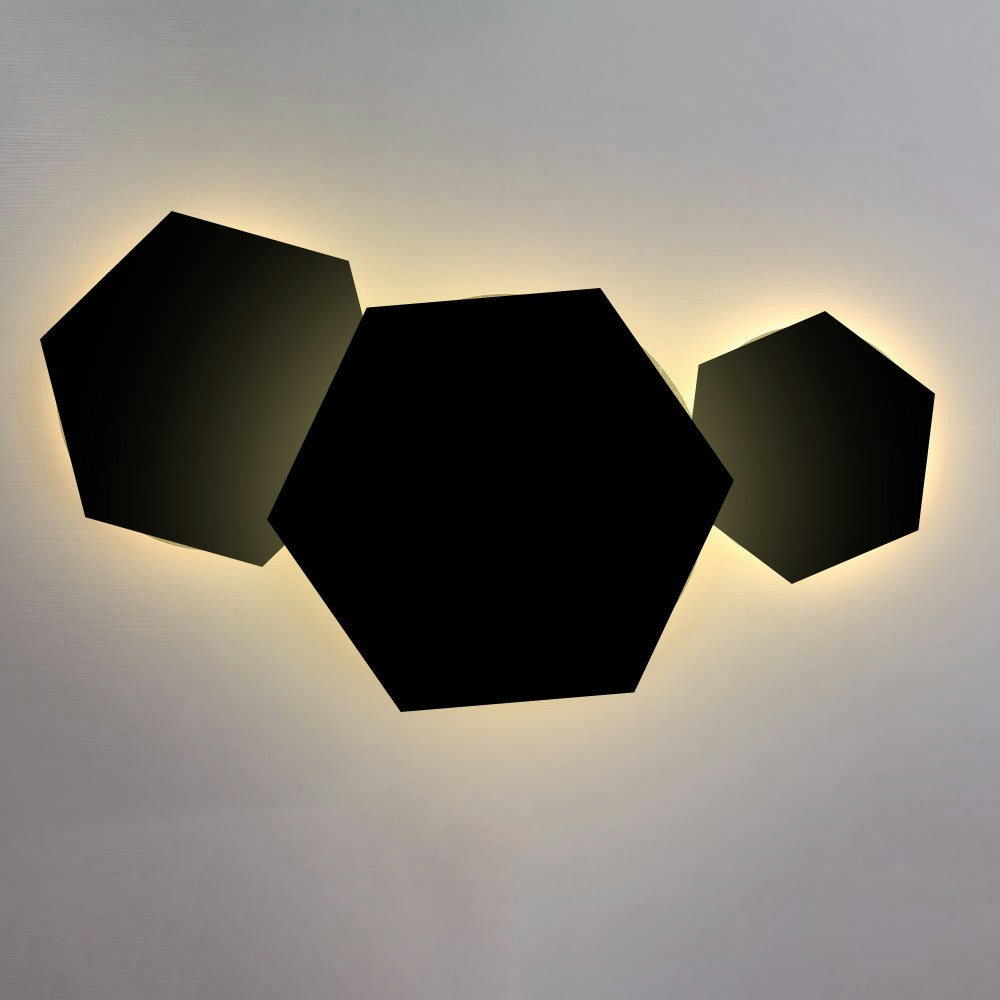 s.luce Hive indirekte LED Wandleuchte Kombination zoom thumbnail 1