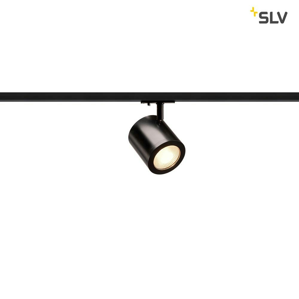 SLV Enola C LED Strahler für 1Phasenschiene 3000K Schwarz 55° 1