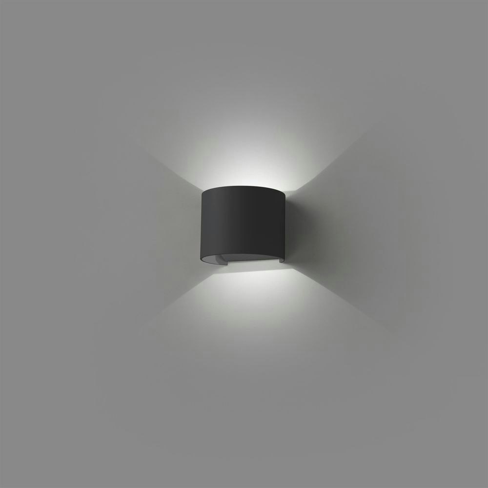 LED Außenwandlampe SUNSET 2x3W 3000K IP54 Dunkelgrau thumbnail 1