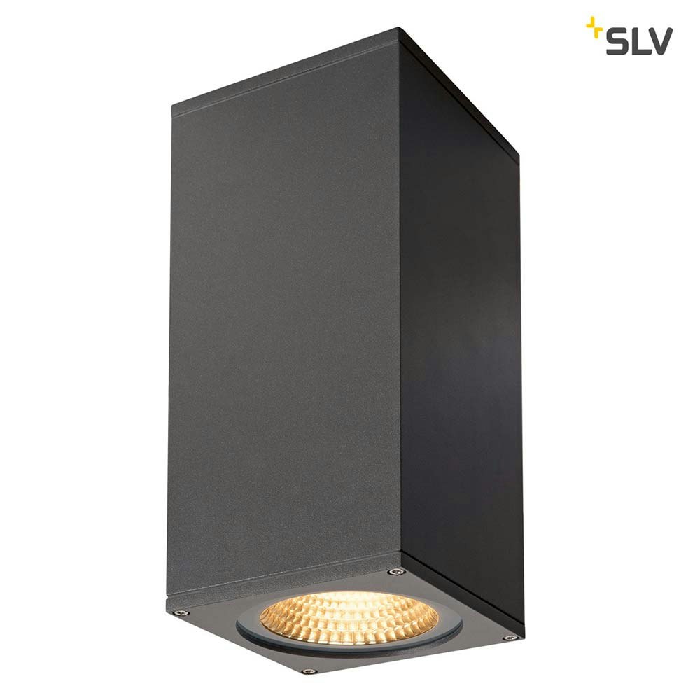 SLV Big Theo Wall Outdoor Wandleuchte LED 3000K Up & Down Anthrazit 1
