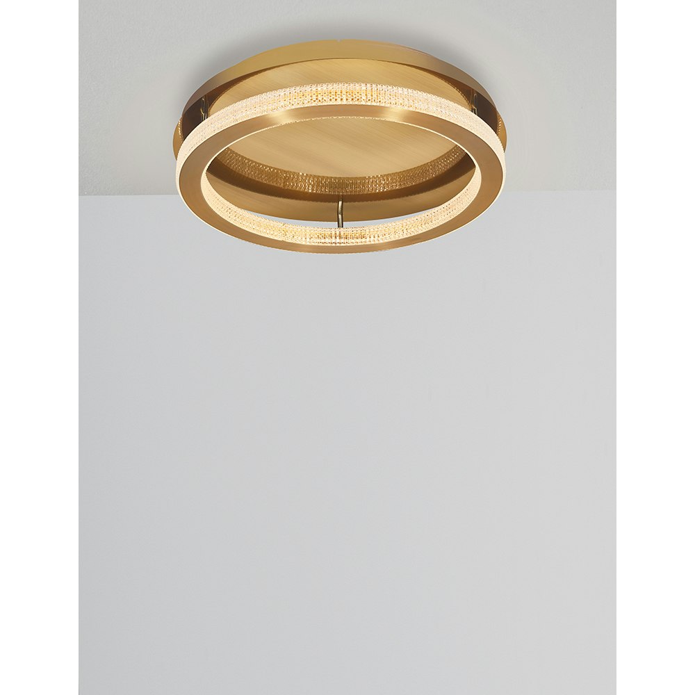 Nova Luce Fiore LED Deckenlampe Antik-Gold thumbnail 4