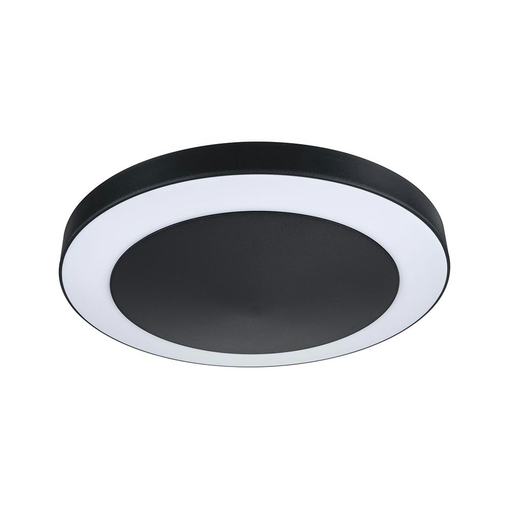 Circula LED Außen Deckenleuchte mit Sensor Schwarz thumbnail 3