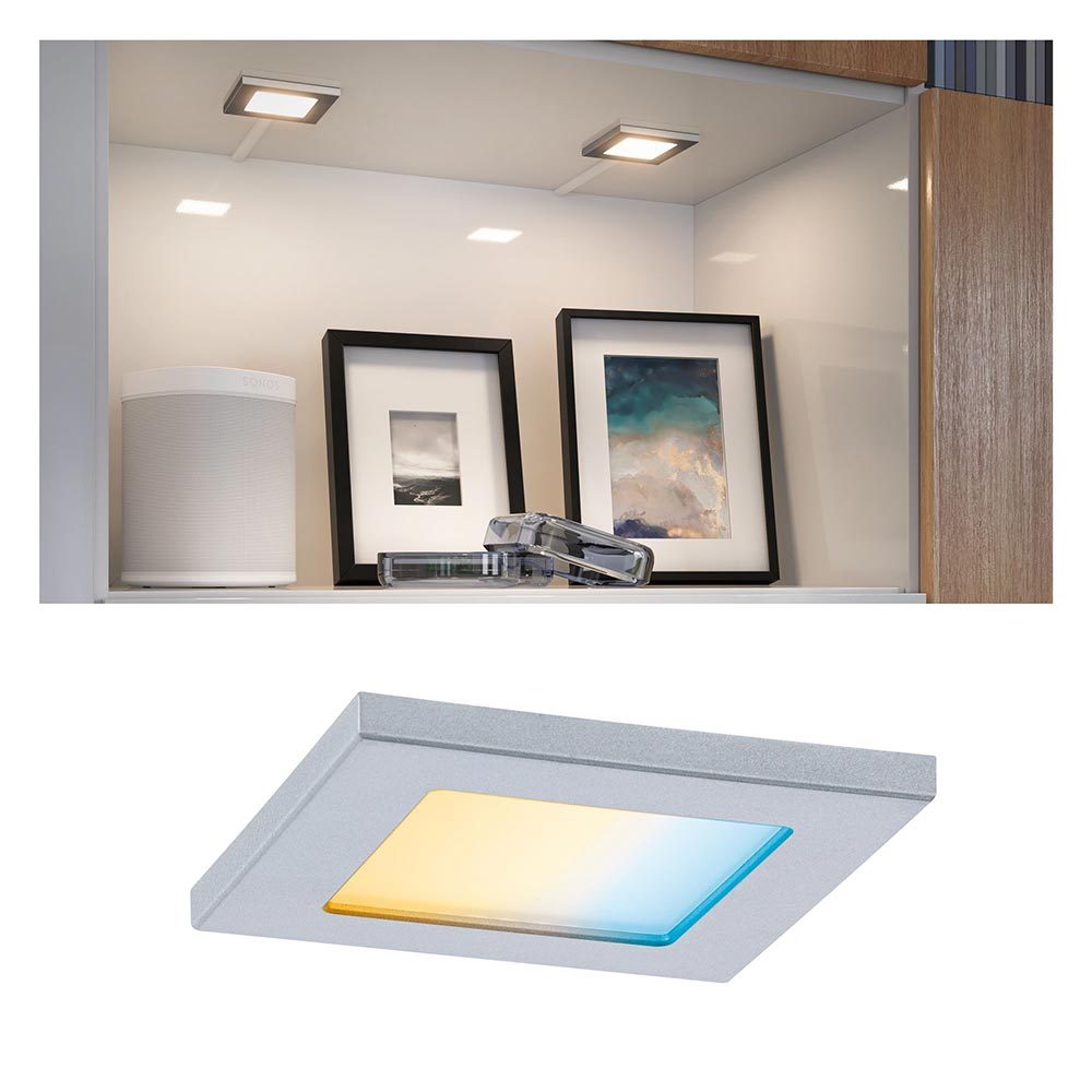 S.Luce Clever Connect LED Spot Pola CCT Weiß, Chrom-Matt