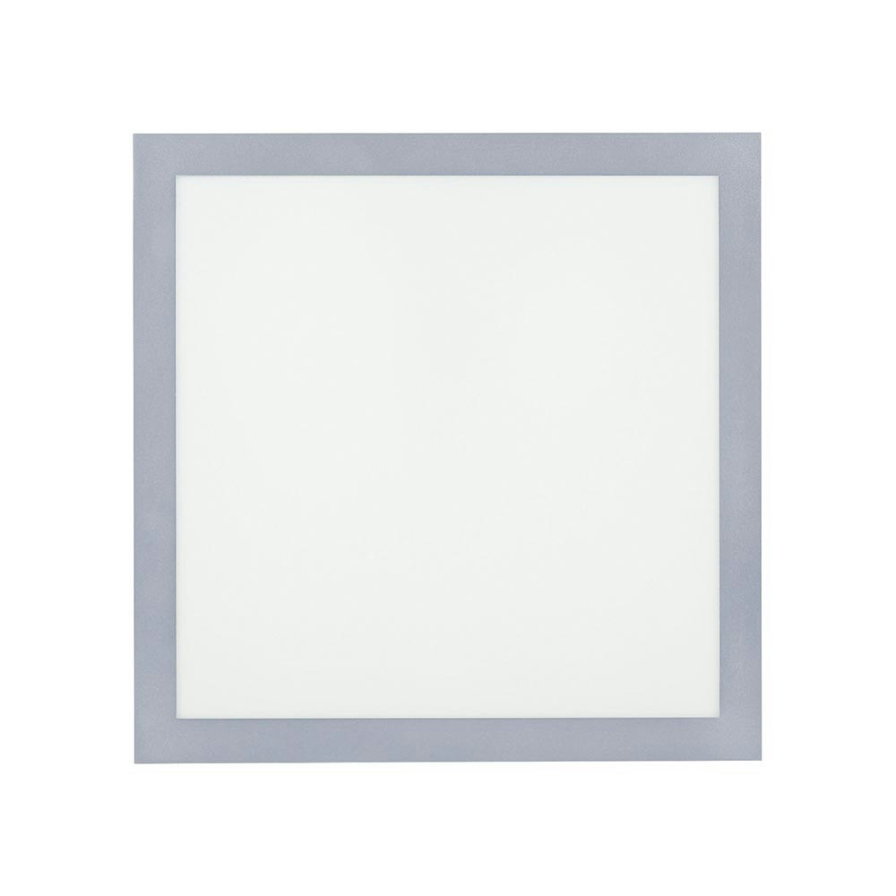 LED Deckenleuchte Flat 30x30cm Silberfarben thumbnail 5