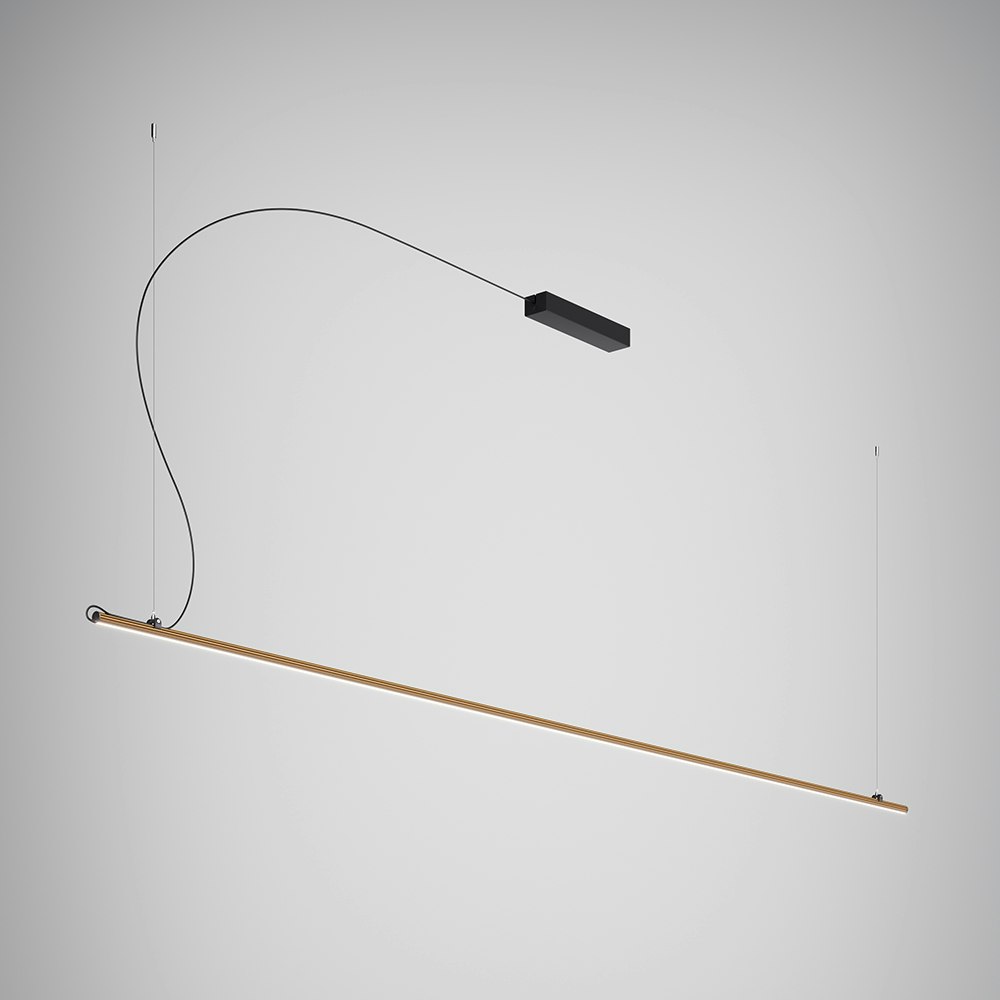 Fabbian Freeline LED-Hängeleuchte Long 300cm 2