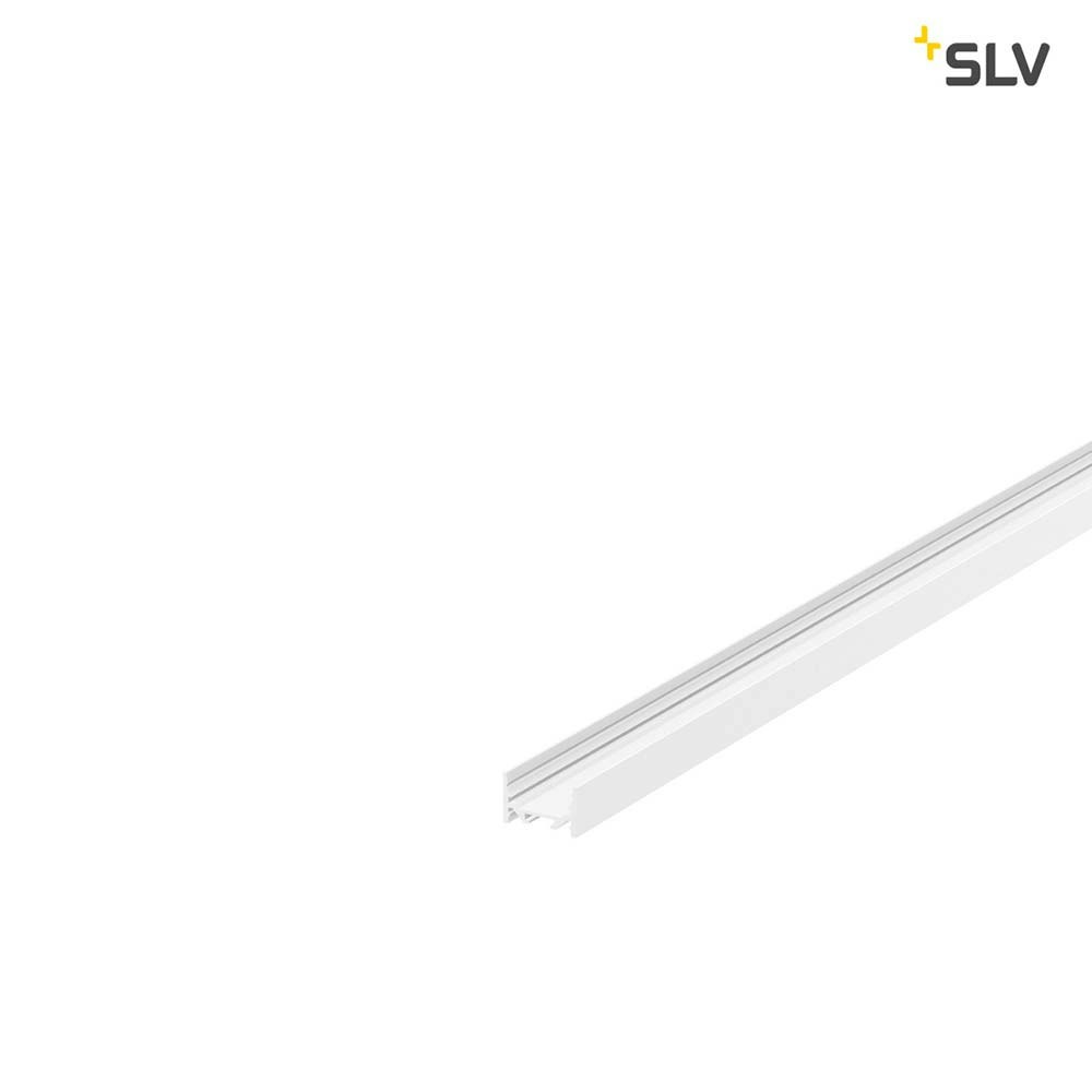 SLV Grazia 20 LED Aufbauprofil Flach Glatt 1m Weiß 