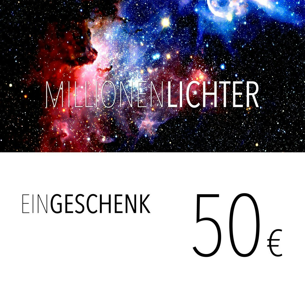 Einkaufsgutschein 50, - Euro
                                        