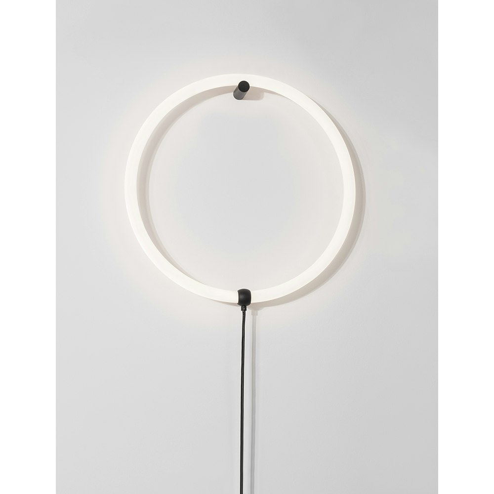 Nova Luce Girdino LED Ring Wandlampe Weiß thumbnail 2