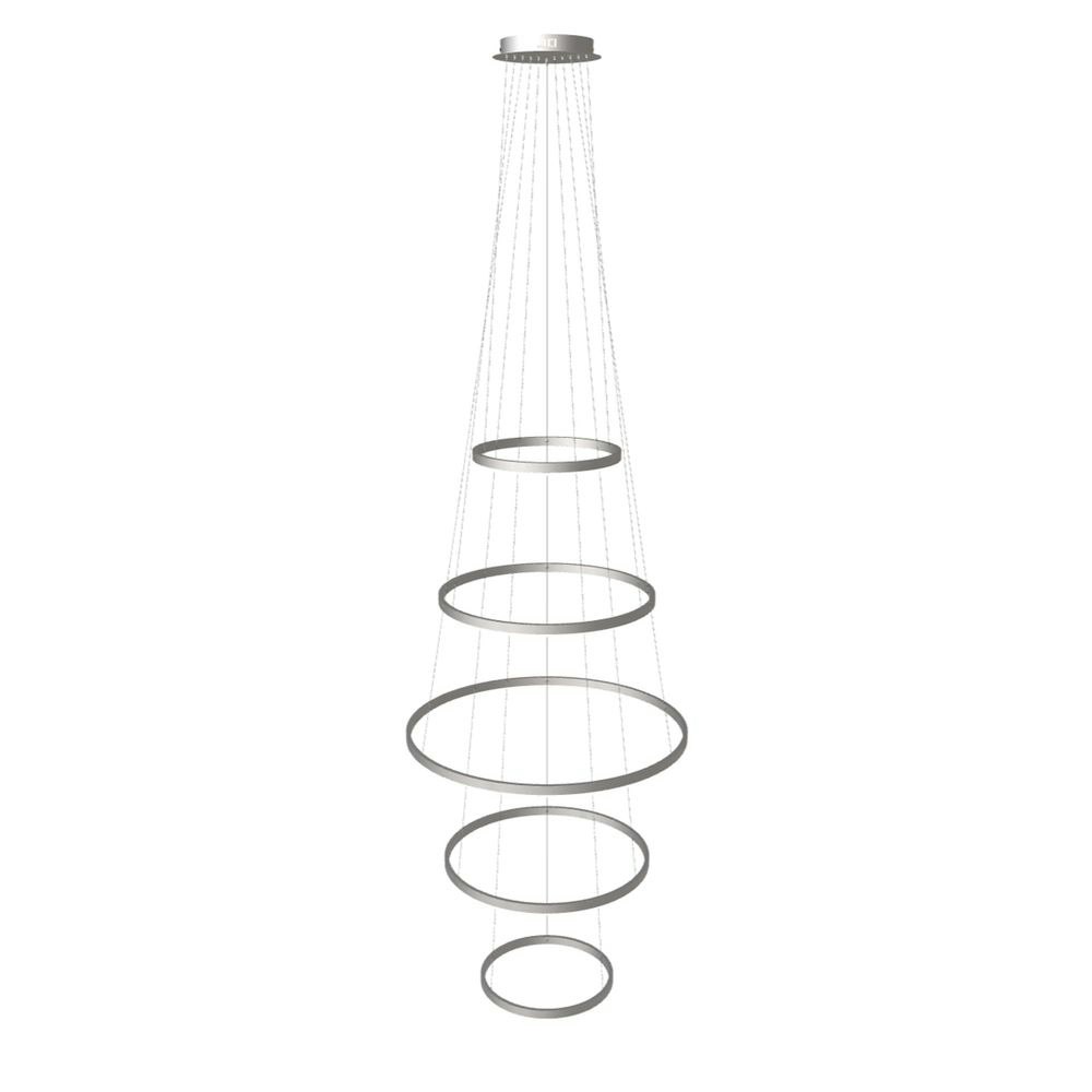 s.luce LED 5-ring pendant light combination Centric 1
