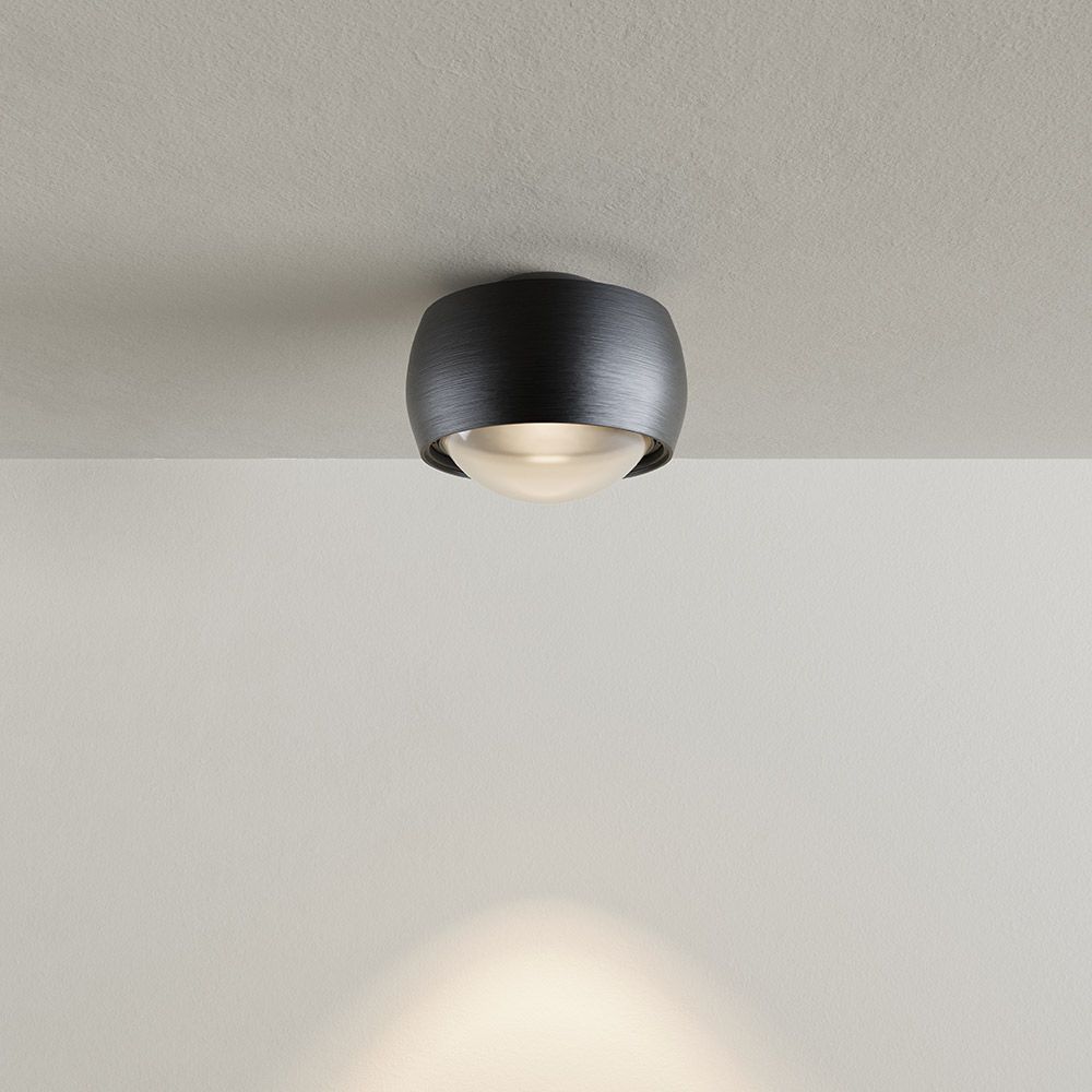 S.Luce LED Deckenleuchte Beam mit Linse Aufbauspot Ø 8cm