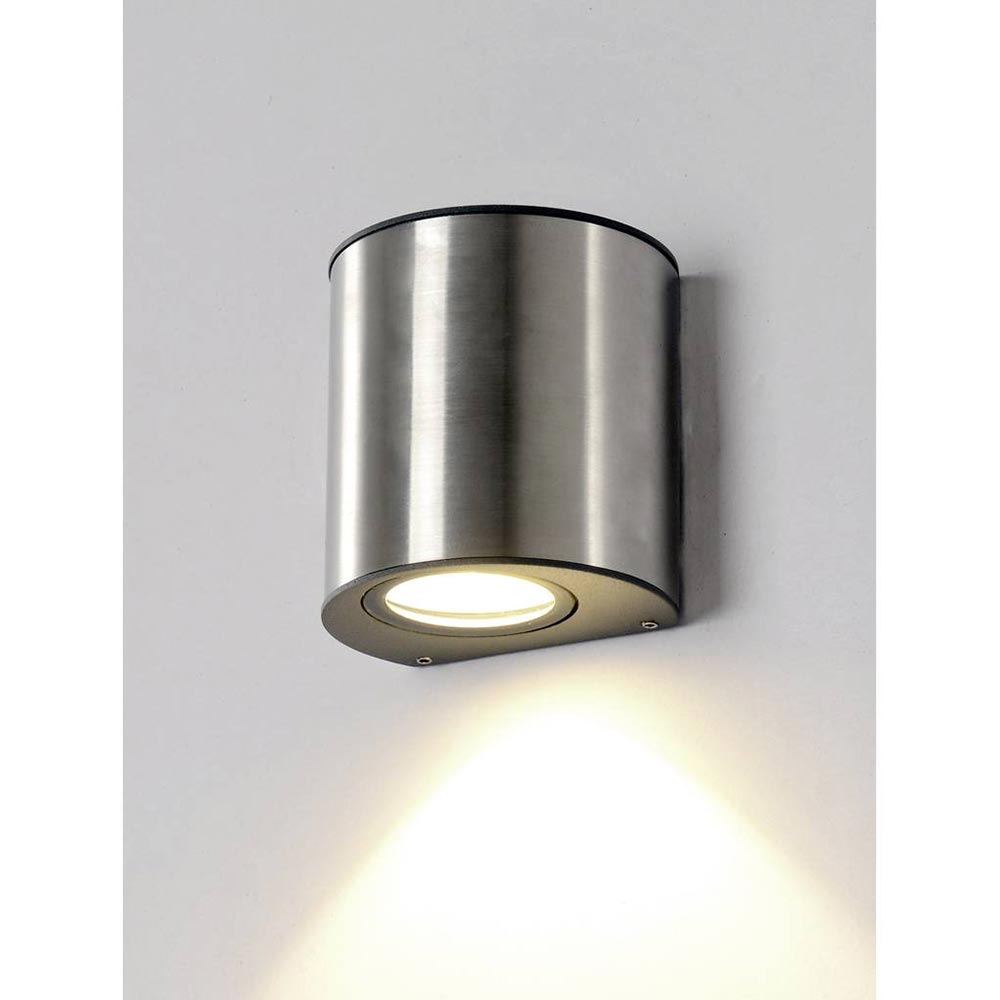 S.Luce LED Außenwandleuchte Ilumi IP54 Chrom