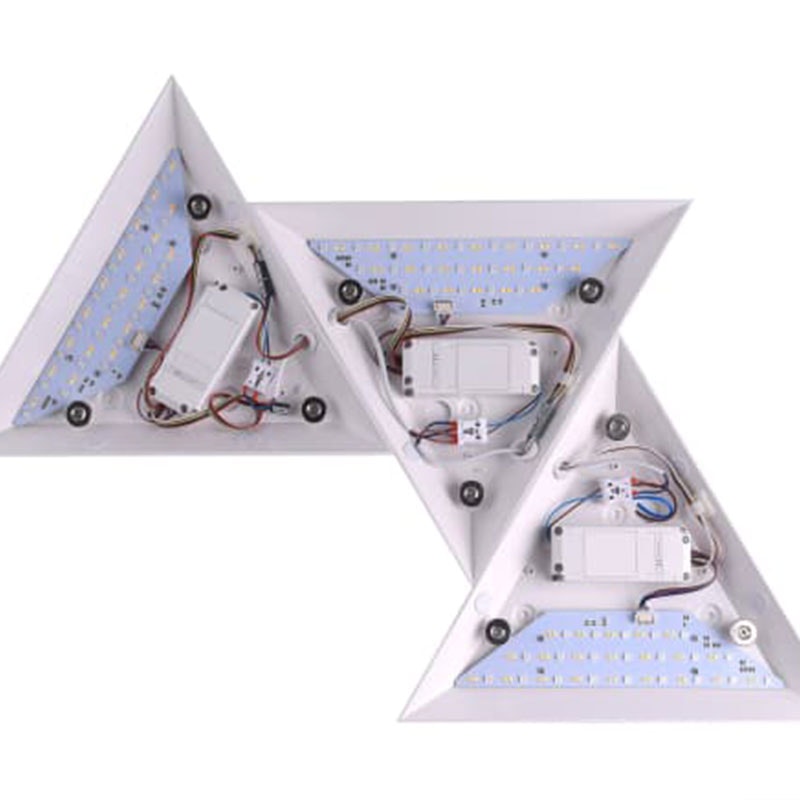 Smarte LED Wandlampe Q-Tetra RGB+CCT Satellite-Erweiterungsmodul thumbnail 3
