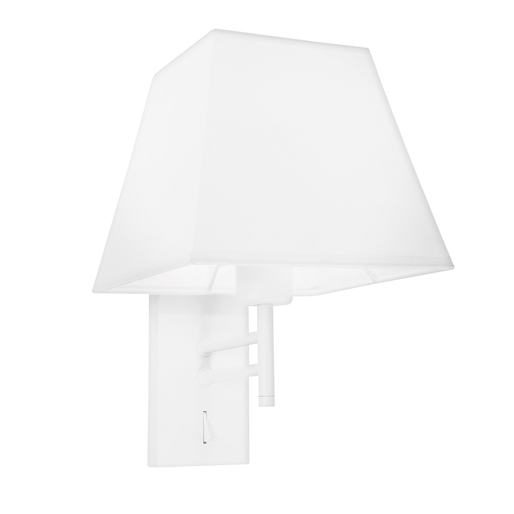 S.Luce Nova Luce Logan Wandlampe Metall Textil