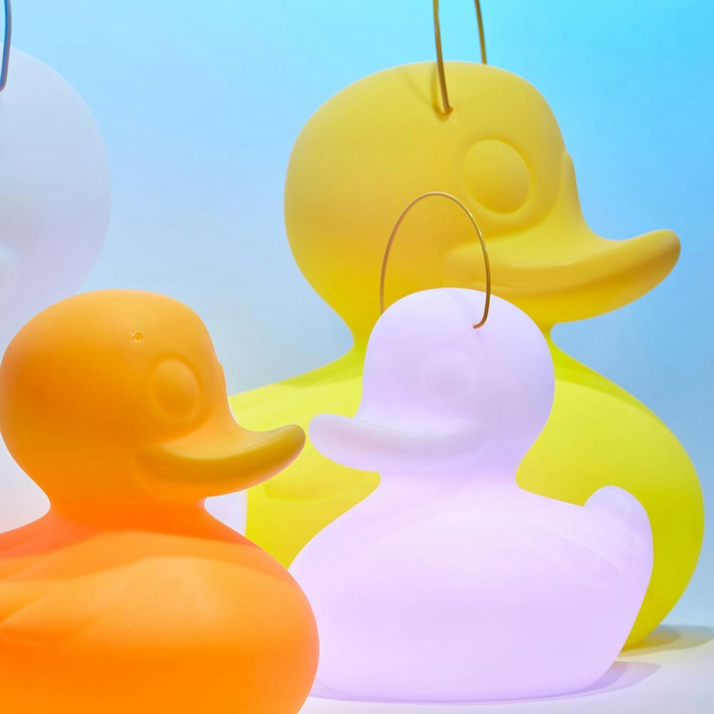 Schwimmfähige Akku-LED-Lampe Duck-Duck XL Gelb zoom thumbnail 6