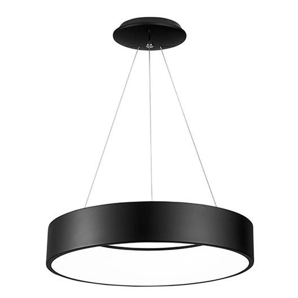 S.Luce LED Hängeleuchte Ø 60cm Rando 2520lm , 3000K Schwarz