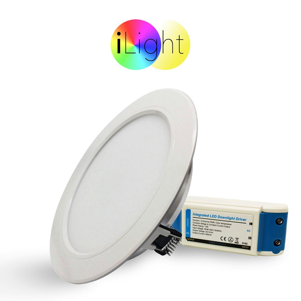 iLight LED-Einbaupanel Ø18cm 1056lm RGB + CCT 2
                                                                        