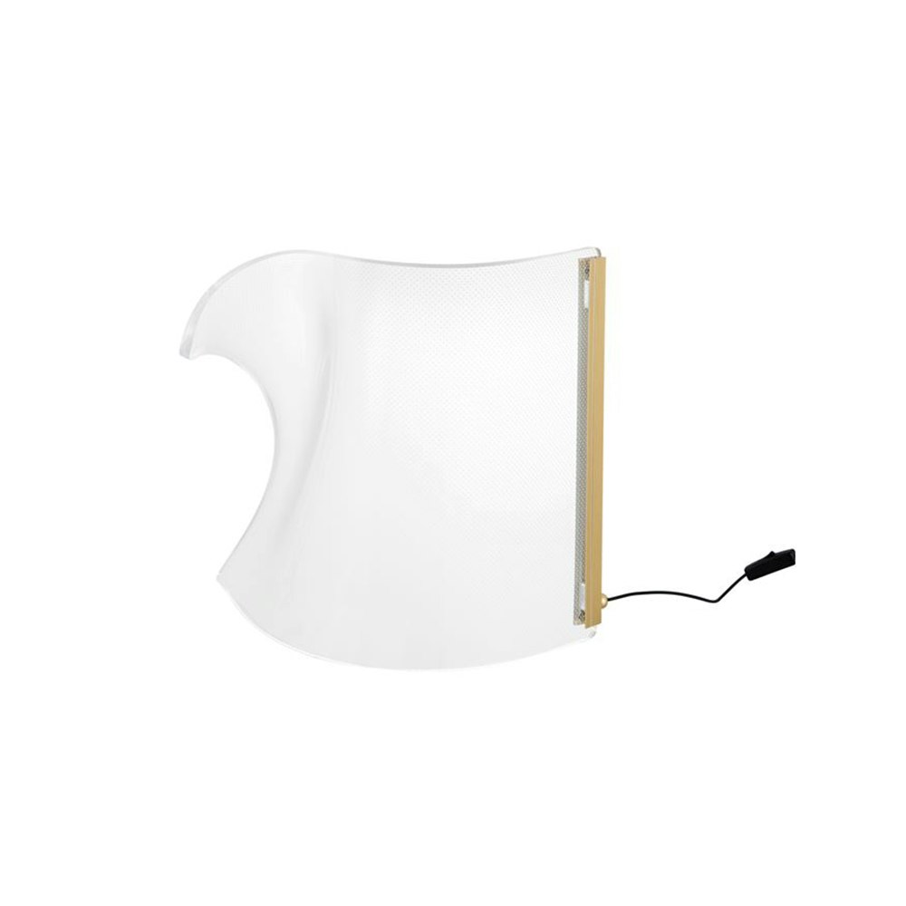 Nova Luce Siderno LED lampe de table acrylique claire 1