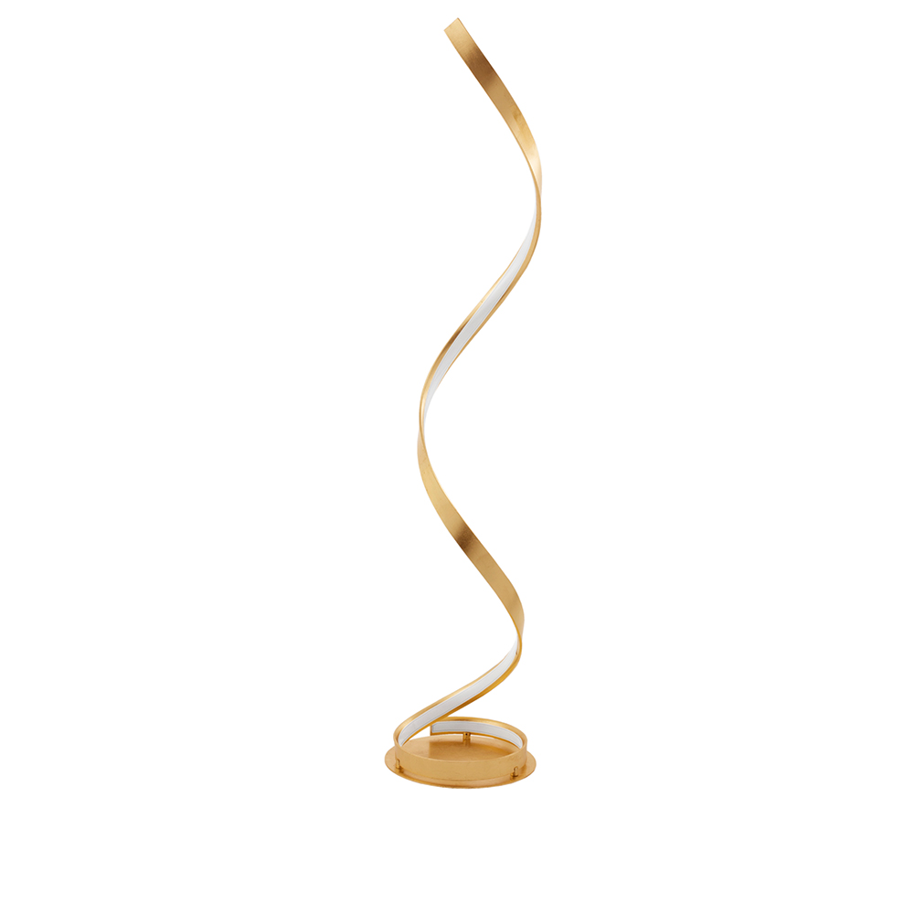 S.Luce Nova Luce Leon LED Stehlampe 143cm Gold