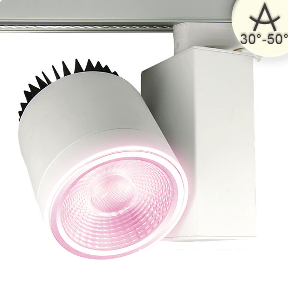 S.Luce 3-Phasen Metzgerei LED Strahler Fleischwaren 1230lm 40W 1900K Weiß