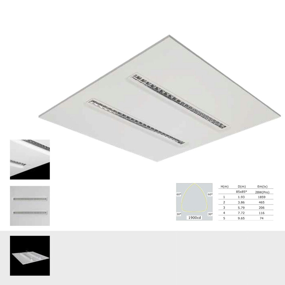 Licht-Trend LED-Panel Apoli UGR  1