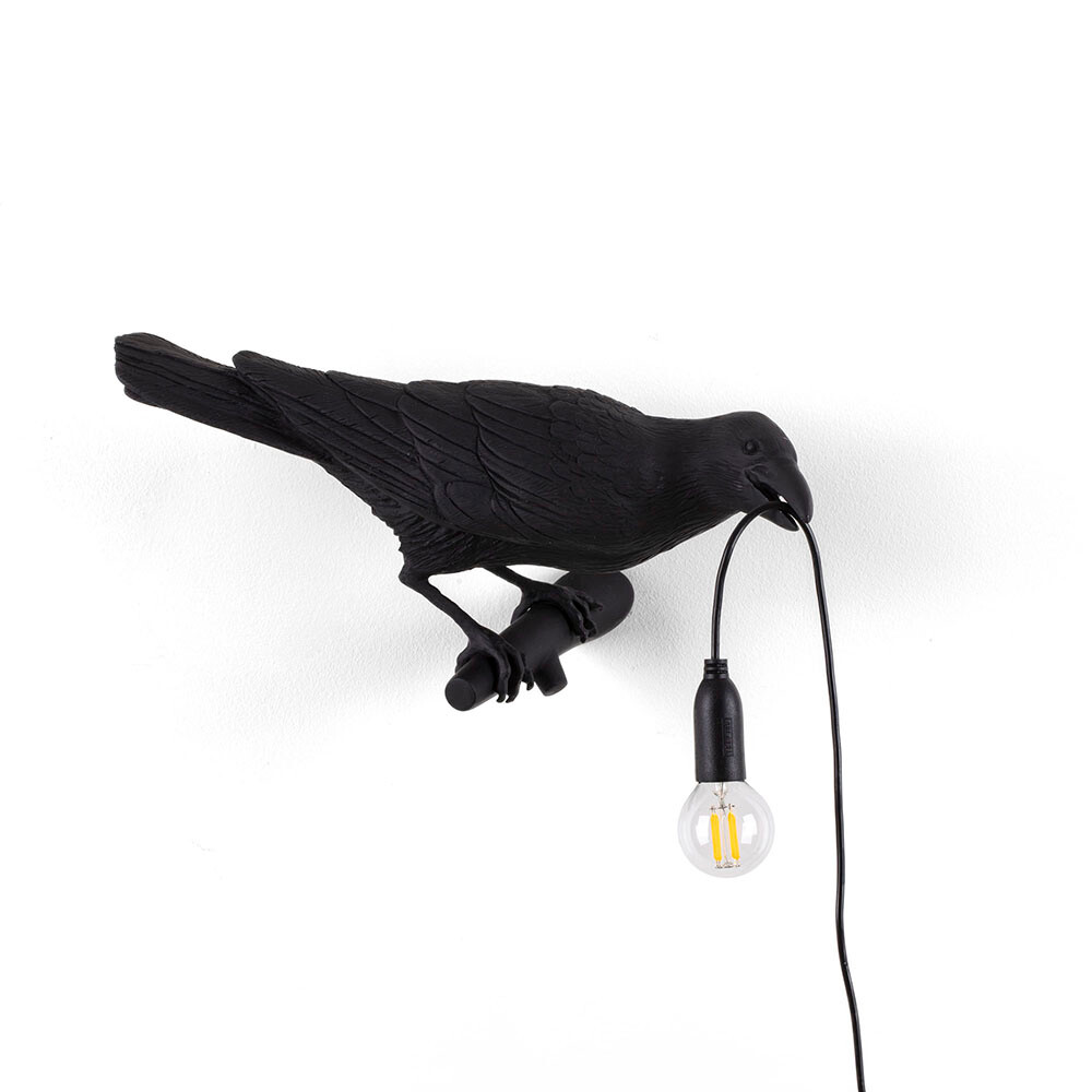 S.Luce Seletti Bird Outdoor Wandleuchte nach rechts Schauend IP44