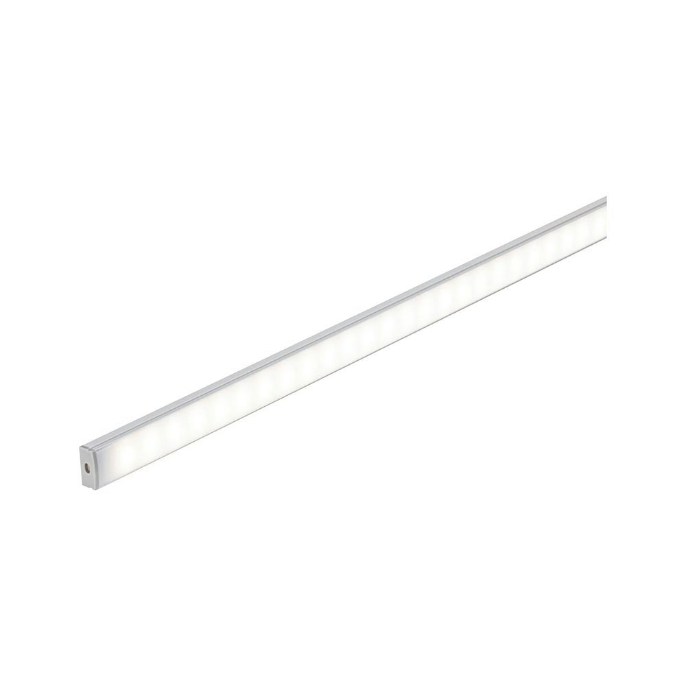 LED Strip Profil Base 1m Weißer Diffusor Alu, Satin 2